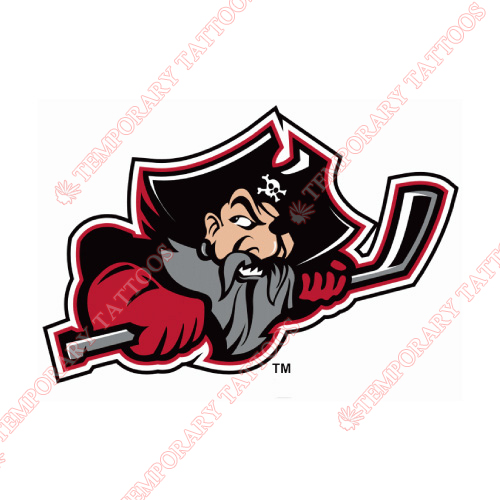 Portland Pirates Customize Temporary Tattoos Stickers NO.9101